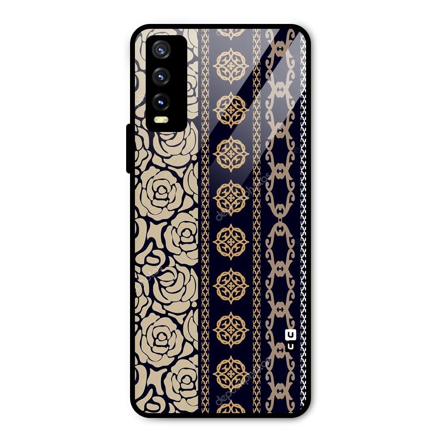 Seamless Pattern Metal Back Case for Vivo Y20