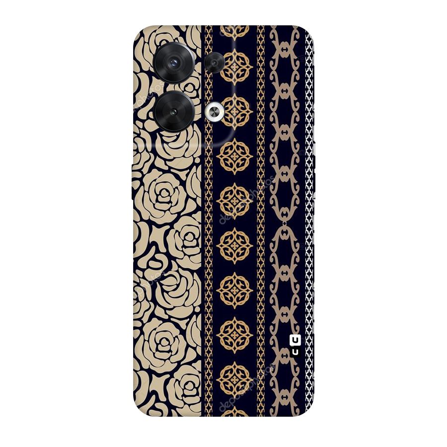 Seamless Pattern Original Polycarbonate Back Case for Oppo Reno8 5G