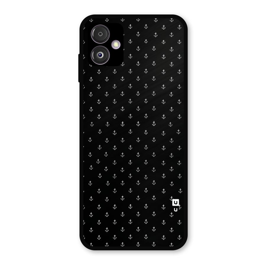 Seamless Small Anchors Pattern Metal Back Case for Galaxy F14