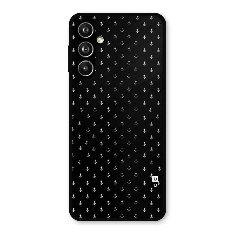 Seamless Small Anchors Pattern Metal Back Case for Galaxy F54