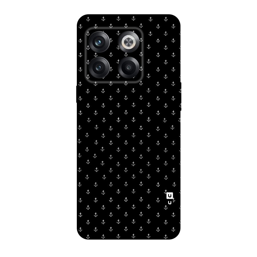 Seamless Small Anchors Pattern Original Polycarbonate Back Case for OnePlus 10T