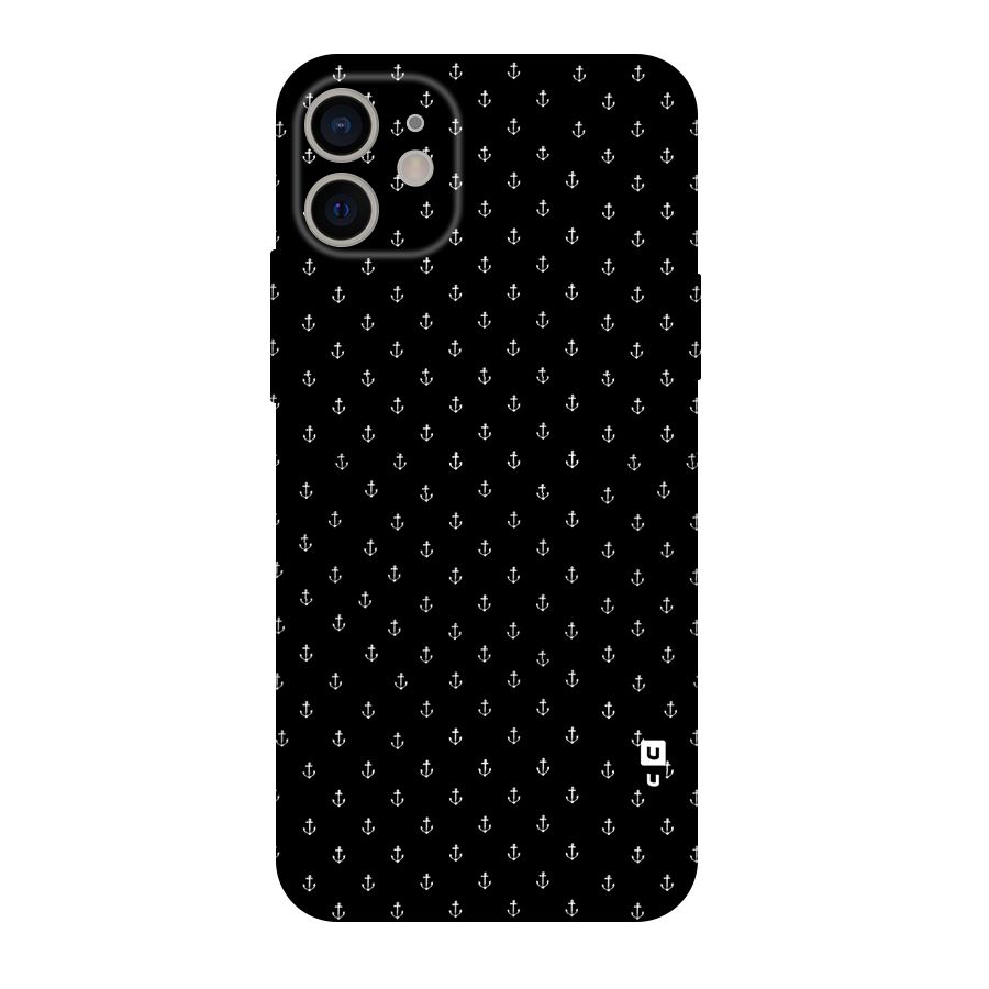 Seamless Small Anchors Pattern Original Polycarbonate Back Case for iPhone 11