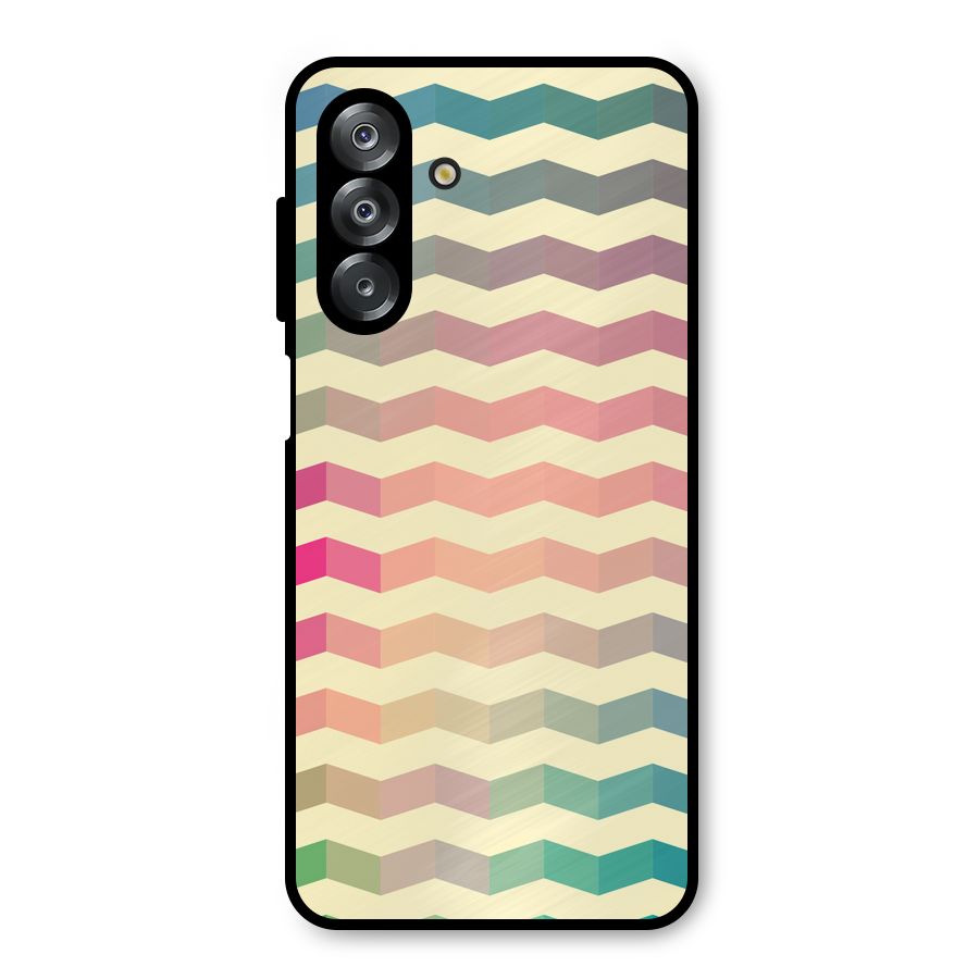 Seamless ZigZag Design Metal Back Case for Galaxy A26