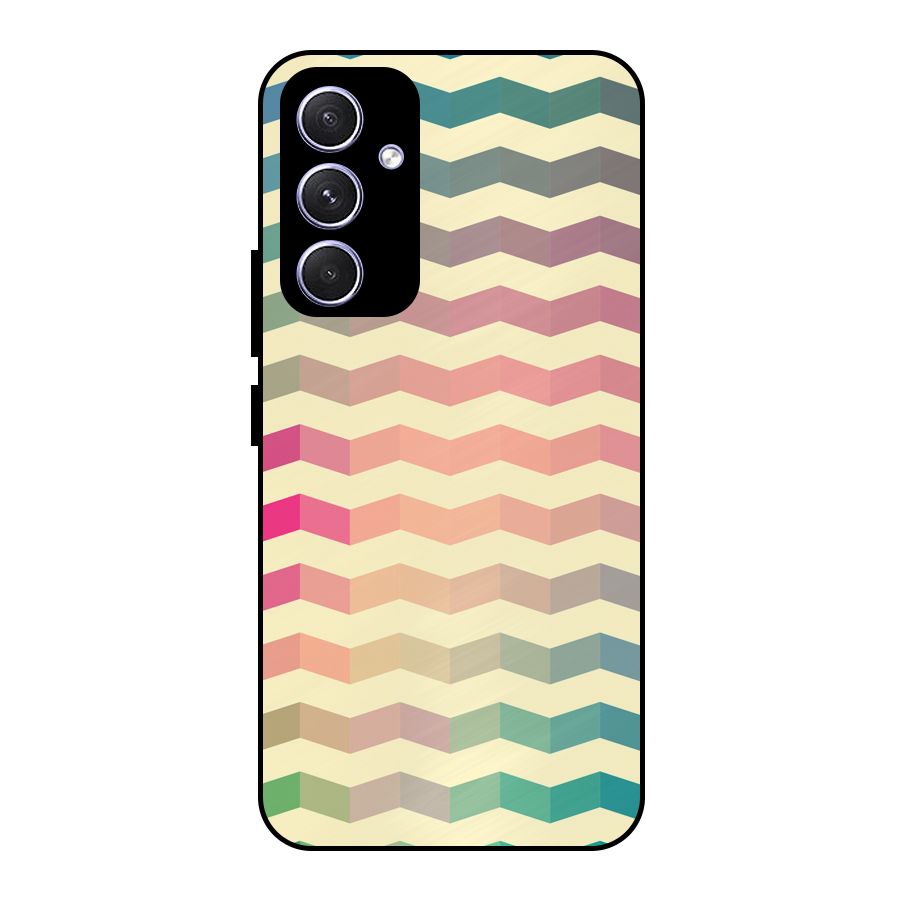 Seamless ZigZag Design Metal Back Case for Galaxy A54