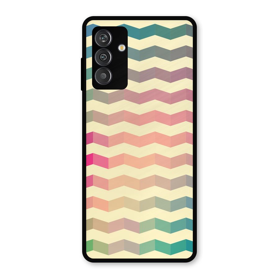 Seamless ZigZag Design Metal Back Case for Galaxy F13