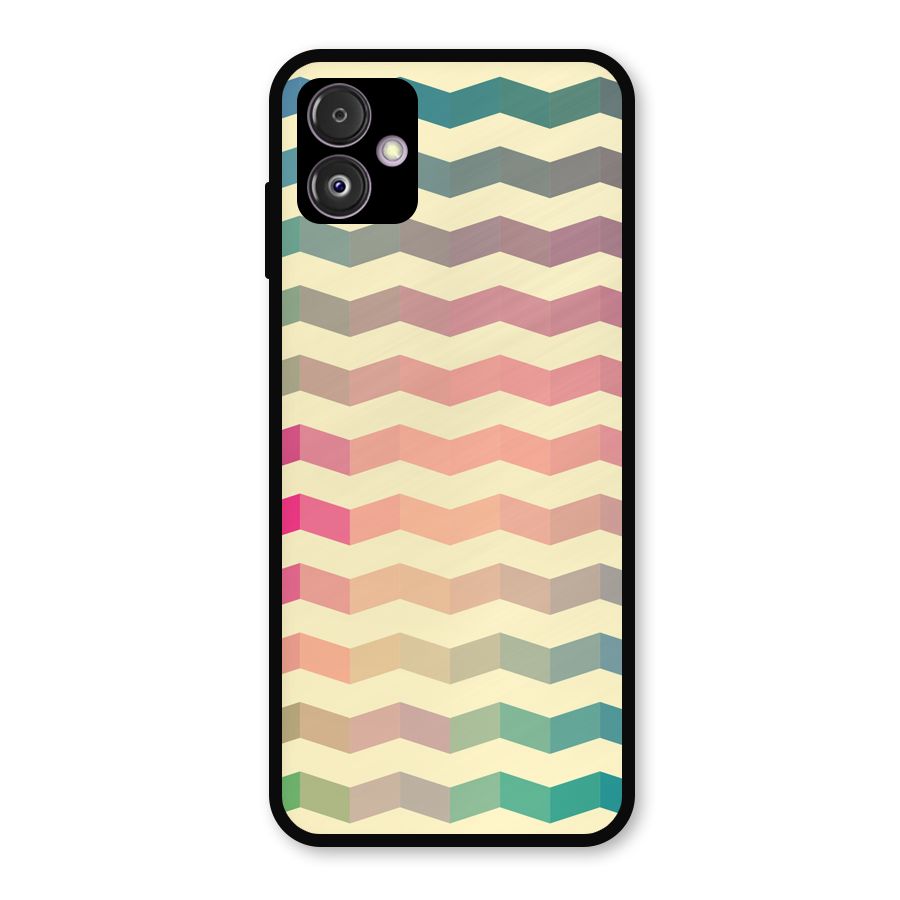 Seamless ZigZag Design Metal Back Case for Galaxy F14