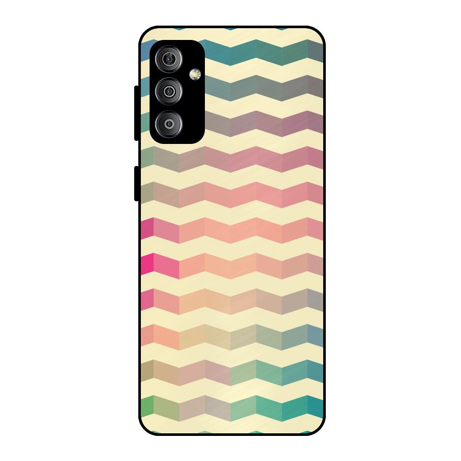 Seamless ZigZag Design Metal Back Case for Galaxy F23