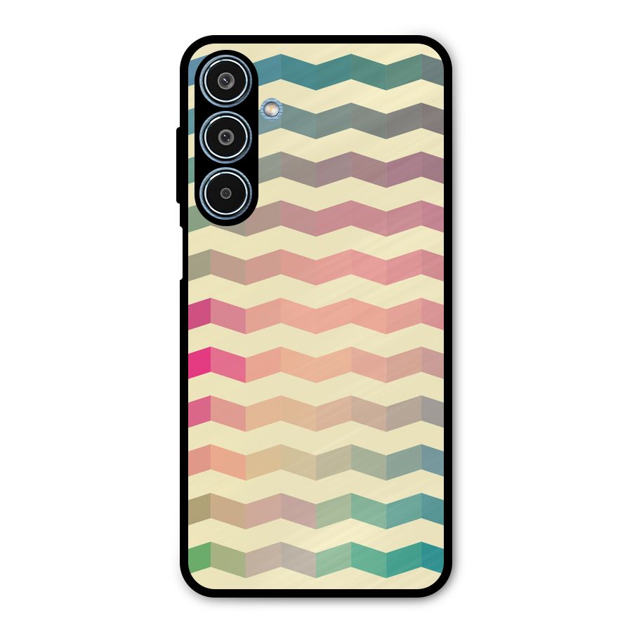 Seamless ZigZag Design Metal Back Case for Galaxy M35