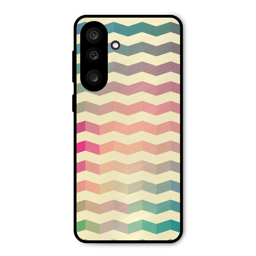 Seamless ZigZag Design Metal Back Case for Galaxy M56