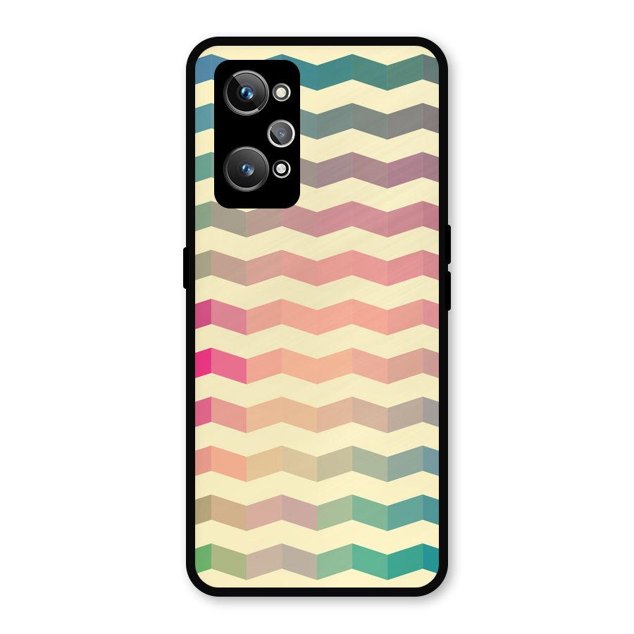 Seamless ZigZag Design Metal Back Case for Realme GT Neo 3T