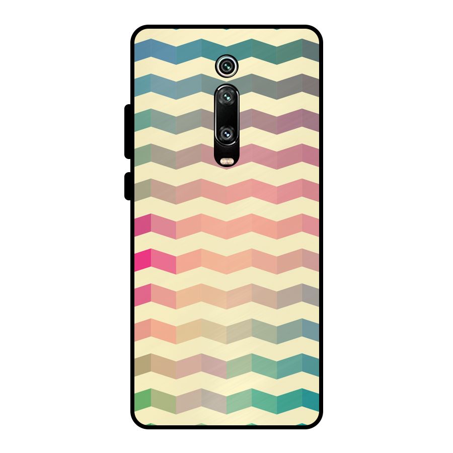 Seamless ZigZag Design Metal Back Case for Redmi K20