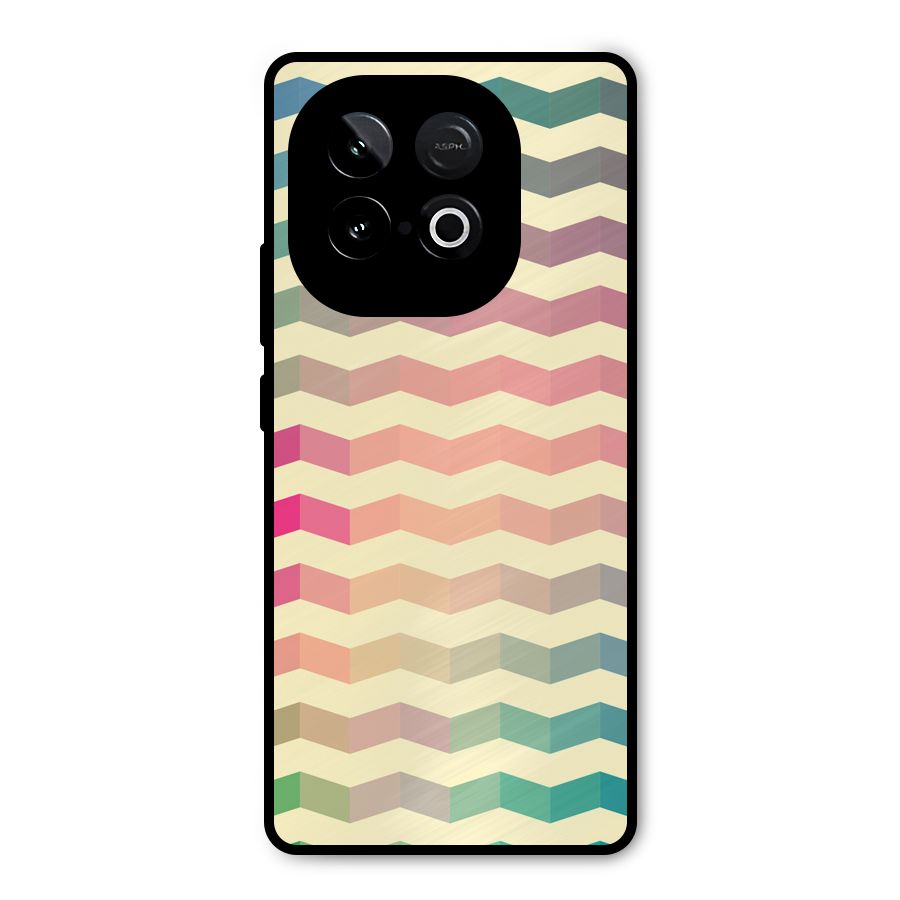 Seamless ZigZag Design Metal Back Case for iQOO Neo 10