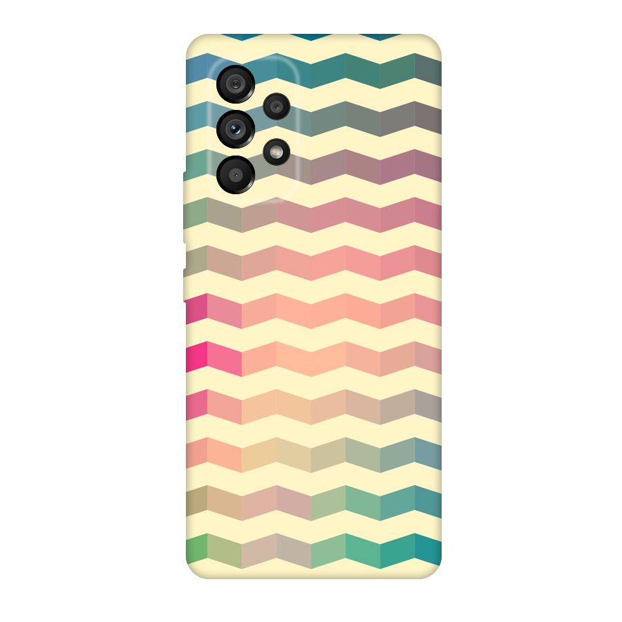Seamless ZigZag Design Original Polycarbonate Back Case for Galaxy A53 5G