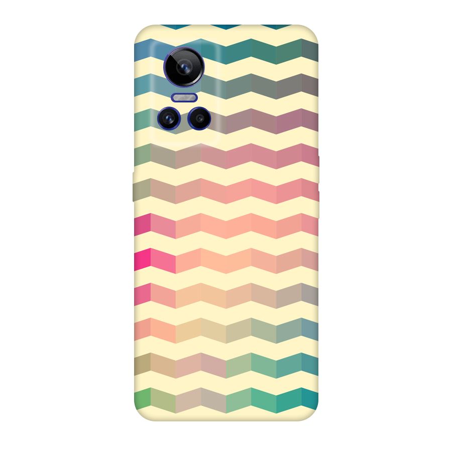 Seamless ZigZag Design Original Polycarbonate Back Case for Realme GT Neo 3