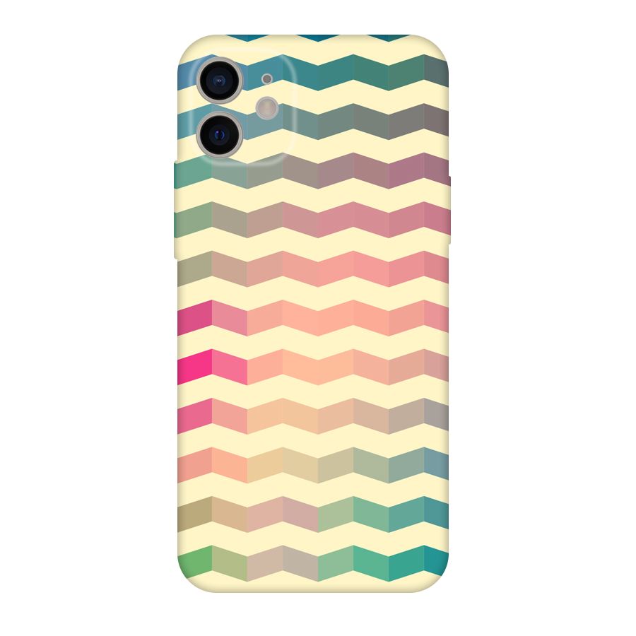 Seamless ZigZag Design Original Polycarbonate Back Case for iPhone 11