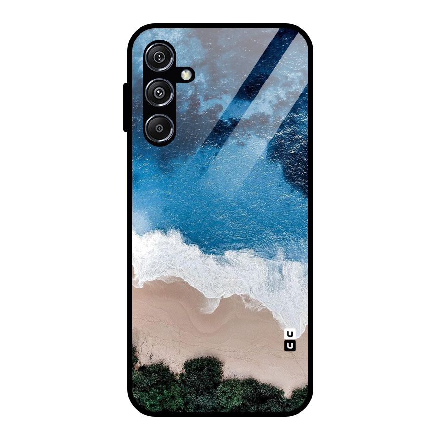 Seaside Glass Back Case for Galaxy M34 5G