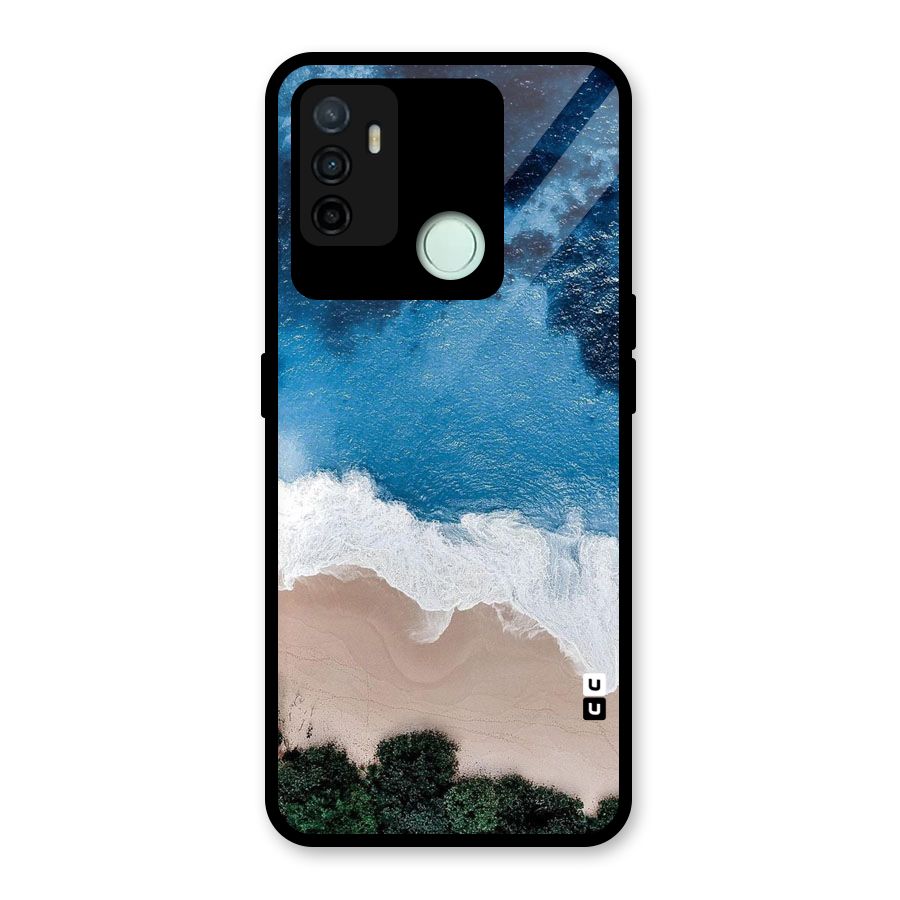 Seaside Glass Back Case for Oppo A53