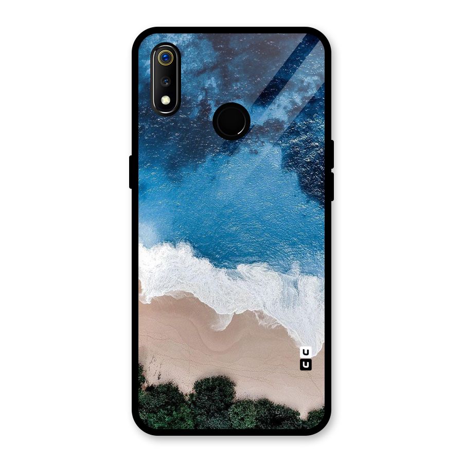 Seaside Glass Back Case for Realme 3i