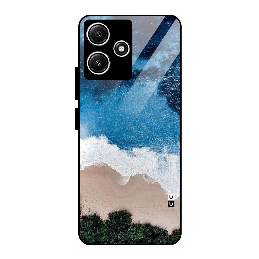 Seaside Glass Back Case for Redmi 12 5G