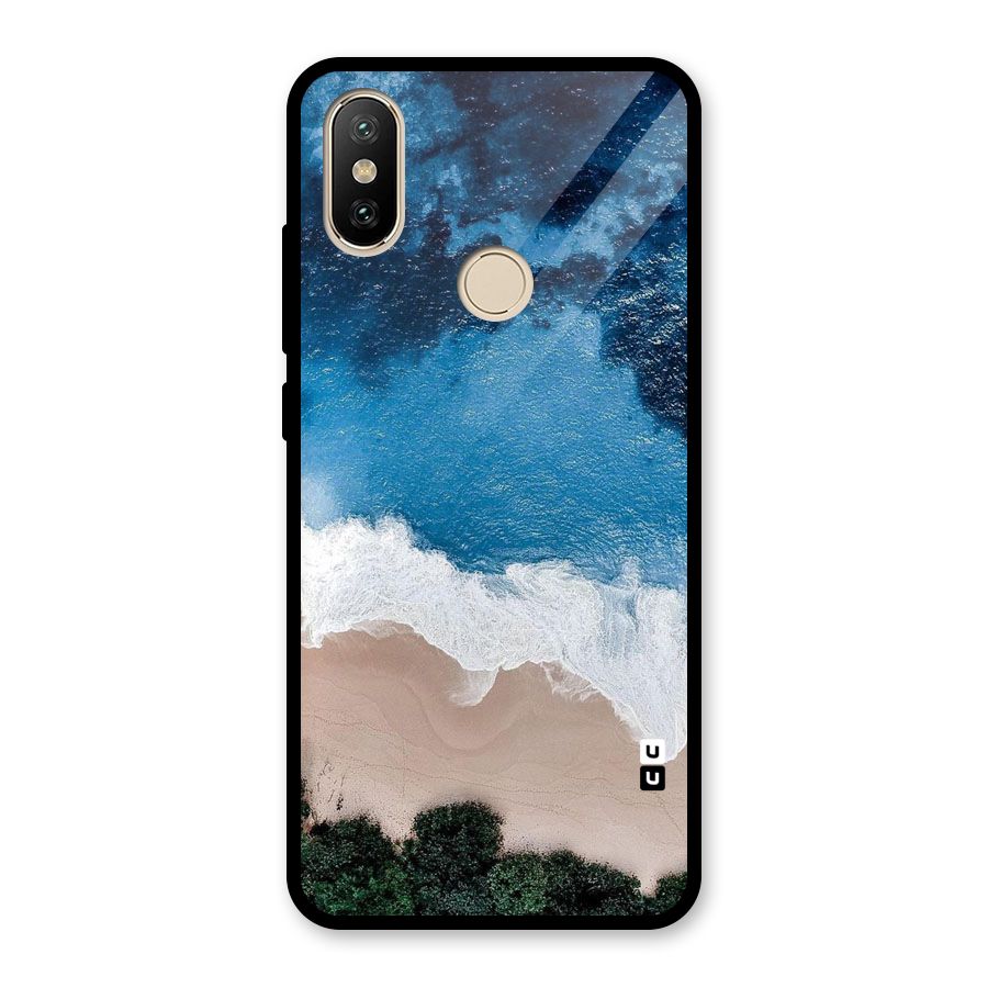 Seaside Glass Back Case for Redmi A2