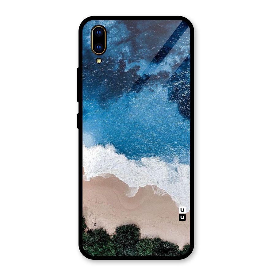 Seaside Glass Back Case for Vivo V11 Pro