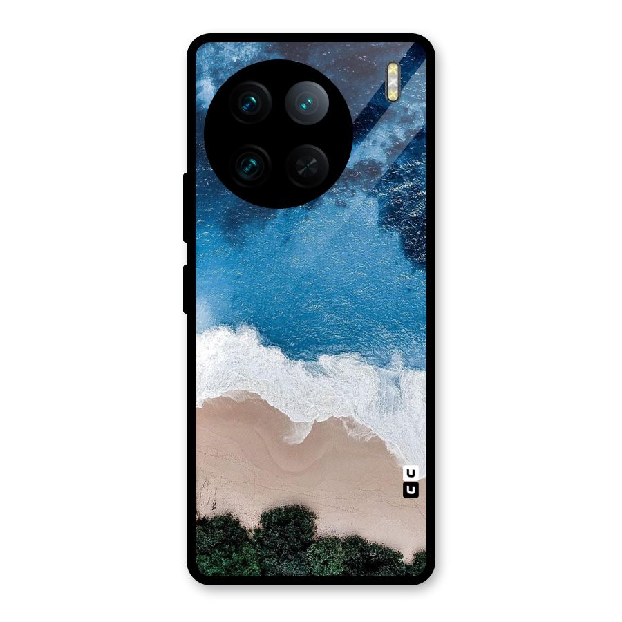 Seaside Glass Back Case for Vivo X90 Pro
