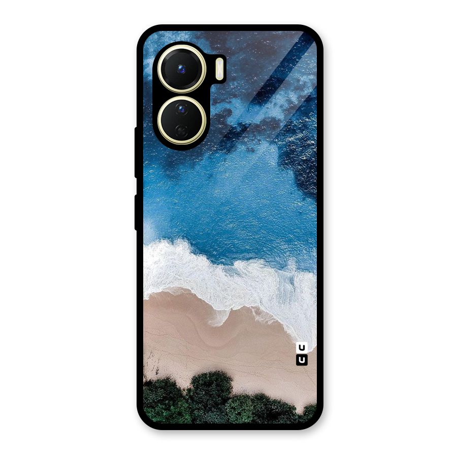 Seaside Glass Back Case for Vivo Y16