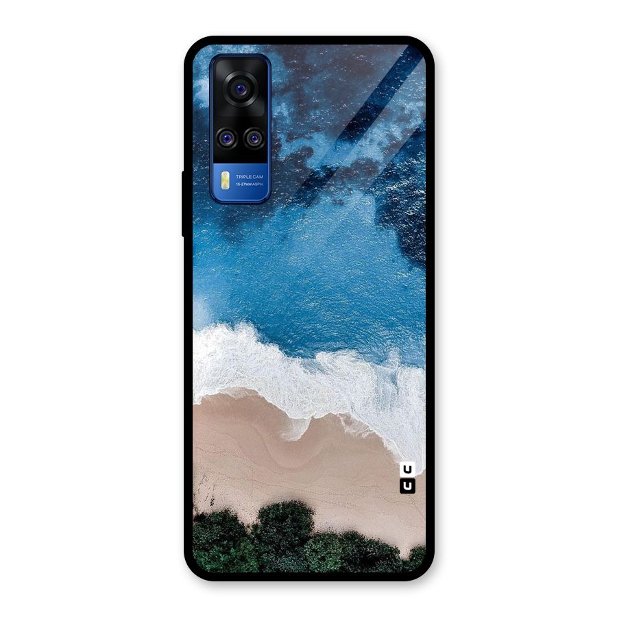 Seaside Glass Back Case for Vivo Y31