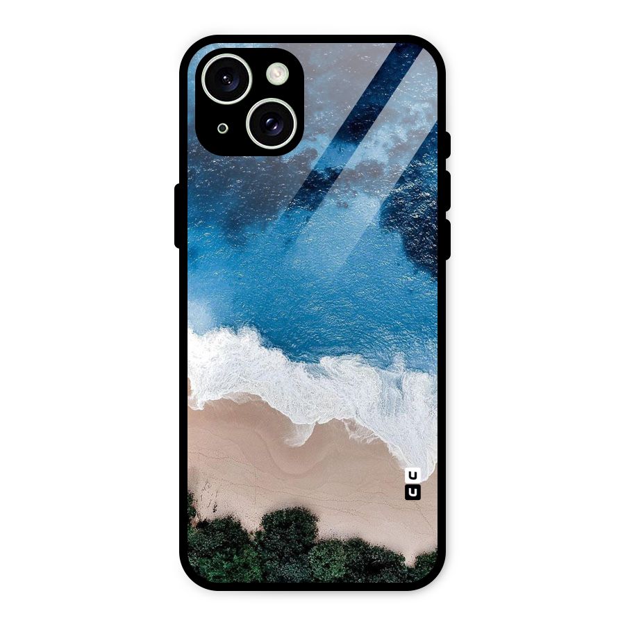 Seaside Glass Back Case for iPhone 15 Plus