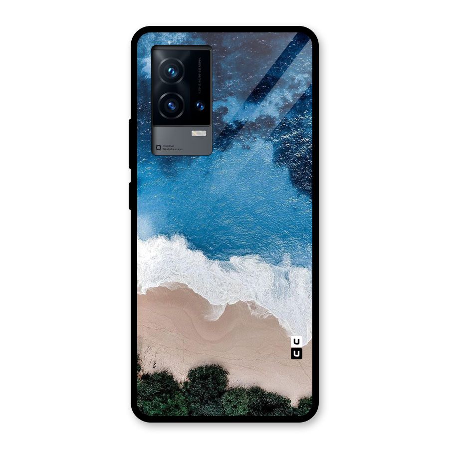 Seaside Glass Back Case for iQOO 9 5G