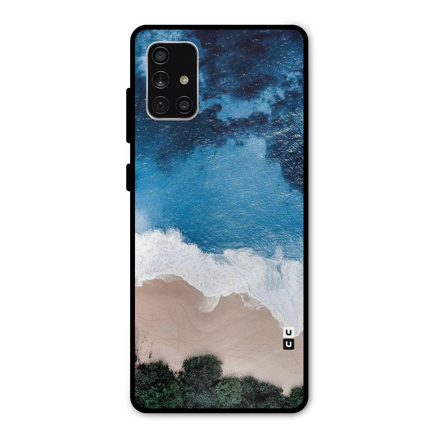 Seaside Metal Back Case for Galaxy A71