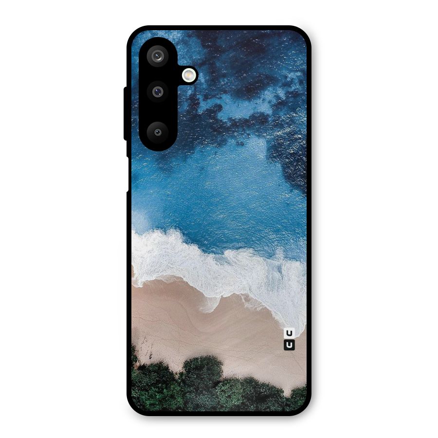 Seaside Metal Back Case for Galaxy M16