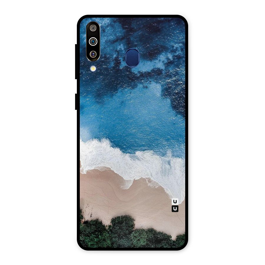 Seaside Metal Back Case for Galaxy M30