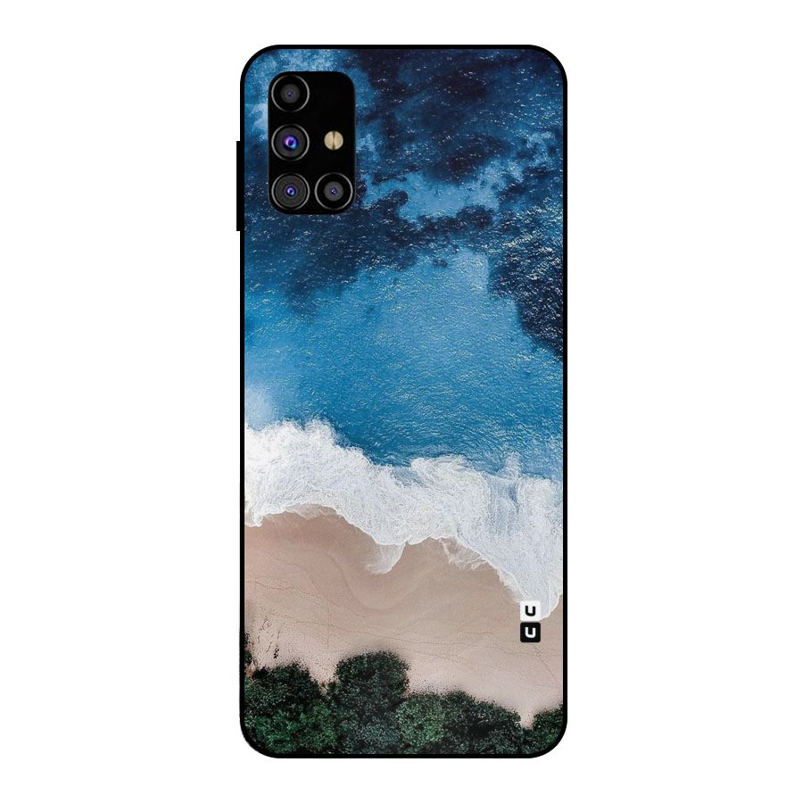 Seaside Metal Back Case for Galaxy M31s