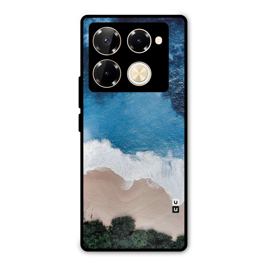 Seaside Metal Back Case for Infinix Note 40 Pro Plus