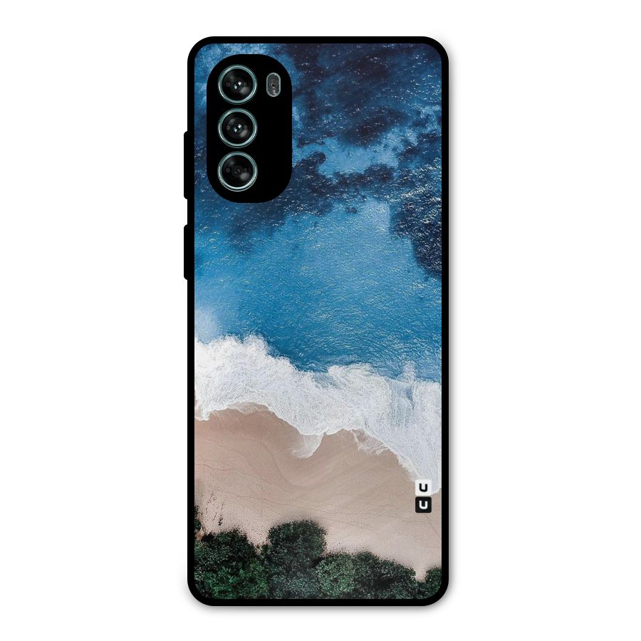 Seaside Metal Back Case for Moto G62