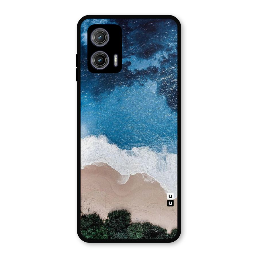 Seaside Metal Back Case for Moto G73