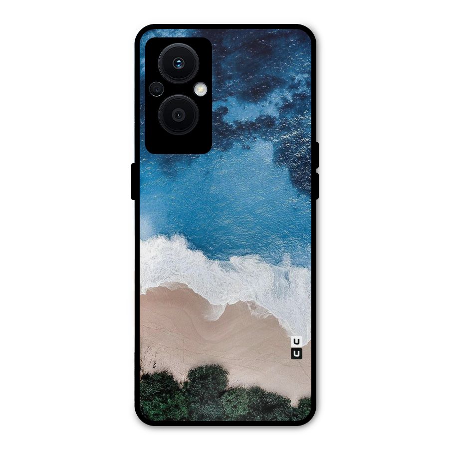 Seaside Metal Back Case for Oppo F21 Pro 5G