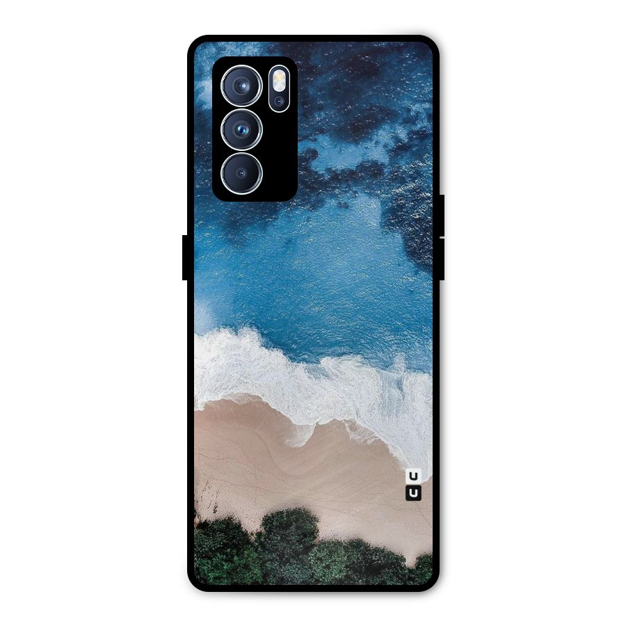Seaside Metal Back Case for Oppo Reno6 Pro 5G