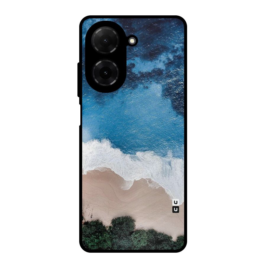 Seaside Metal Back Case for Poco C71