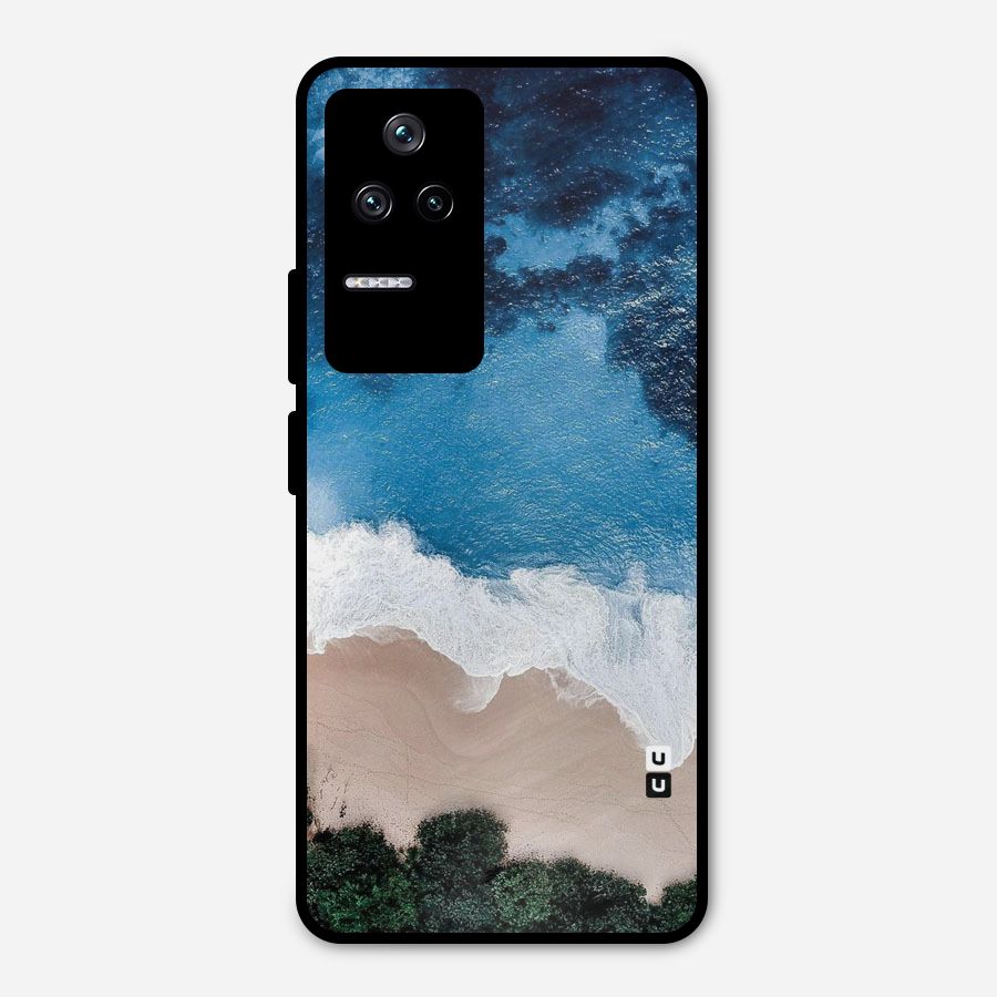 Seaside Metal Back Case for Poco F4 5G