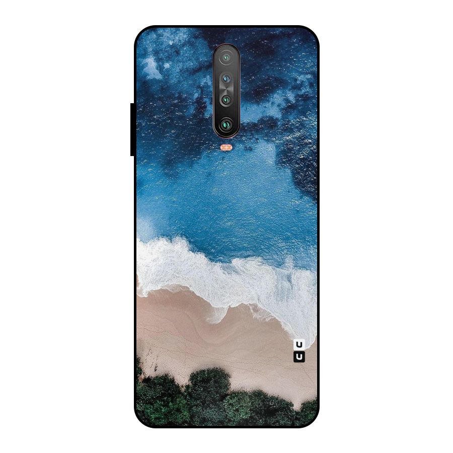 Seaside Metal Back Case for Poco X2