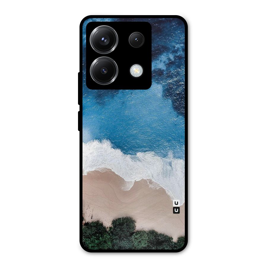Seaside Metal Back Case for Poco X6