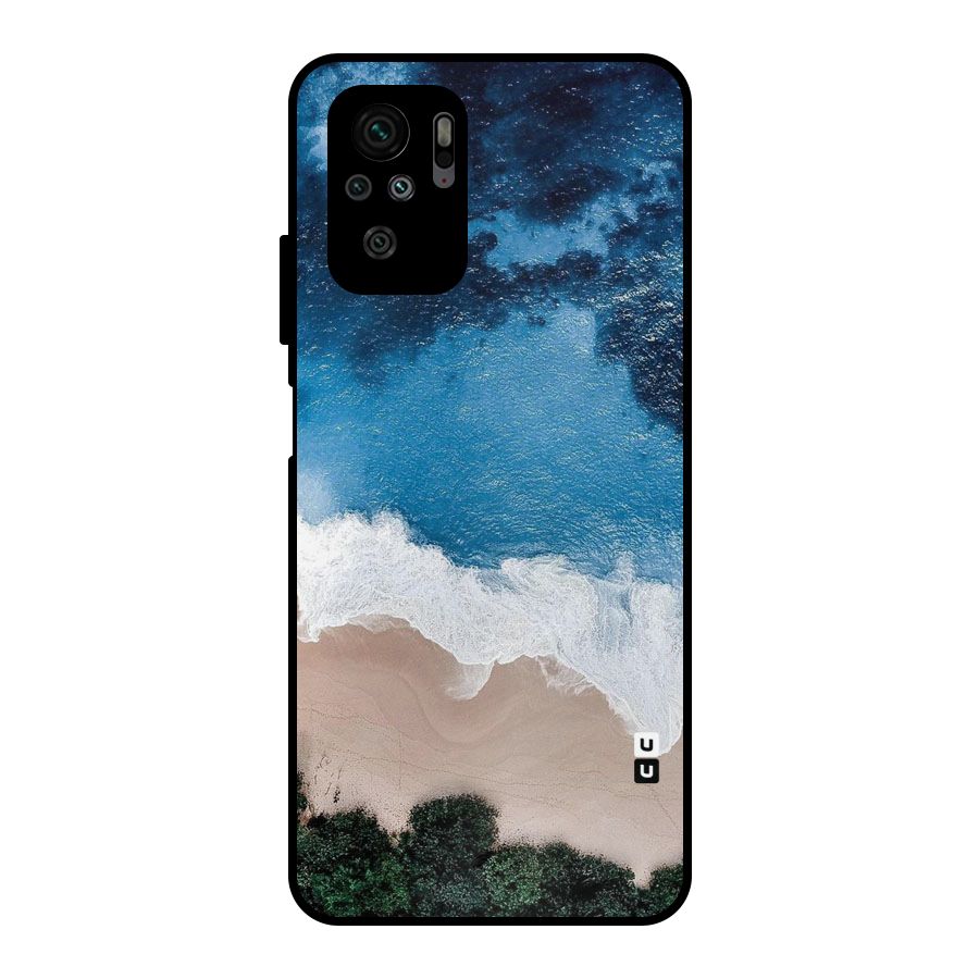 Seaside Metal Back Case for Redmi Note 10S