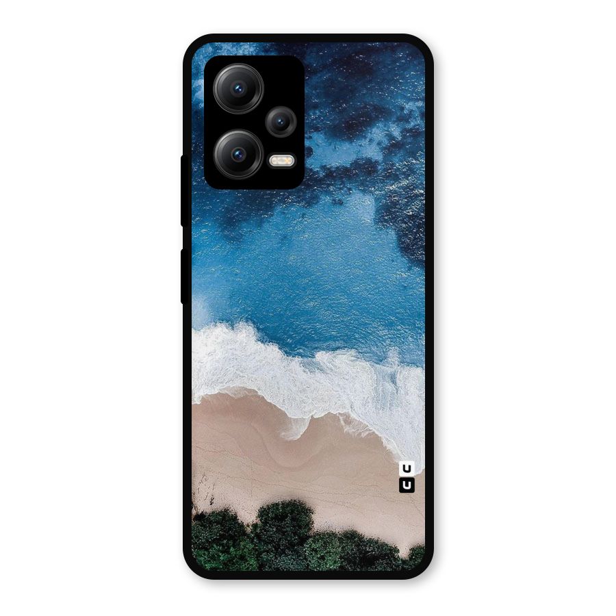Seaside Metal Back Case for Redmi Note 12 5G