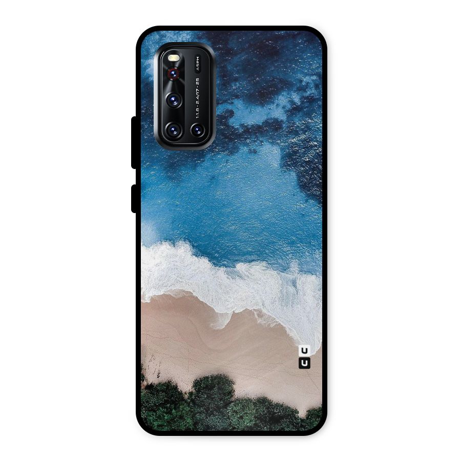 Seaside Metal Back Case for Vivo V19