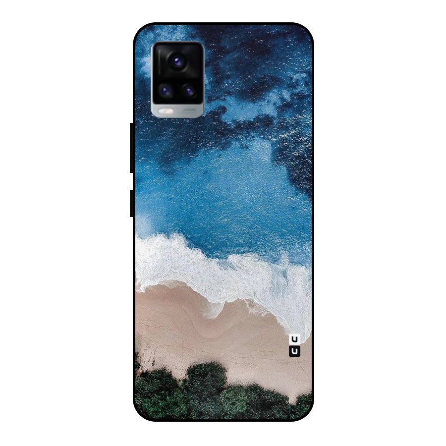 Seaside Metal Back Case for Vivo V20 2021