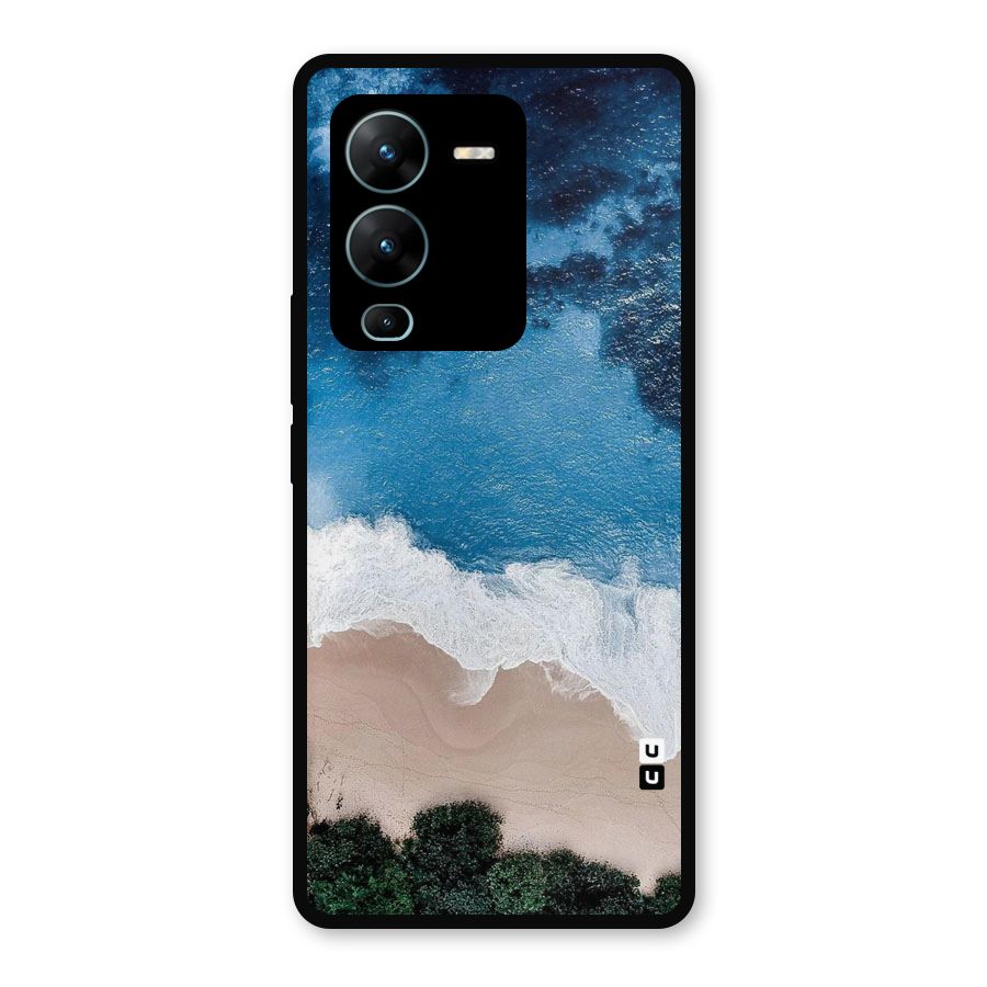 Seaside Metal Back Case for Vivo V25 Pro
