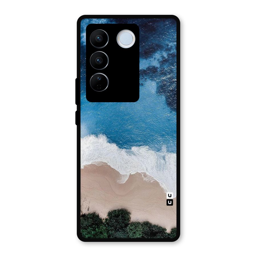 Seaside Metal Back Case for Vivo V27
