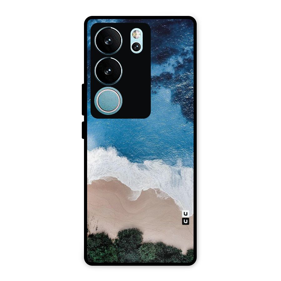 Seaside Metal Back Case for Vivo V29 Pro